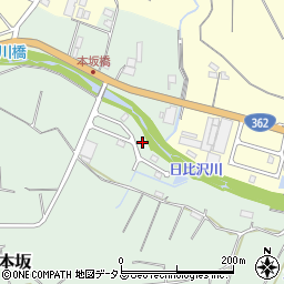 静岡県浜松市浜名区三ヶ日町本坂2-18周辺の地図