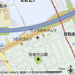 バイク館宝塚店周辺の地図