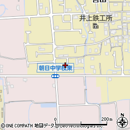 兵庫県姫路市勝原区宮田734-18周辺の地図