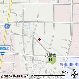 静岡県浜松市浜名区油一色304周辺の地図