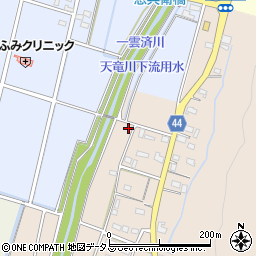 静岡県磐田市平松546-1周辺の地図