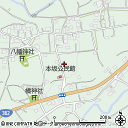 静岡県浜松市浜名区三ヶ日町本坂444周辺の地図