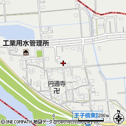 兵庫県姫路市余部区上川原周辺の地図
