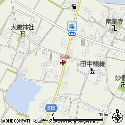兵庫県加古川市西神吉町鼎92周辺の地図