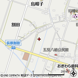 愛知県西尾市吉良町荻原周辺の地図