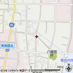静岡県浜松市浜名区油一色251周辺の地図
