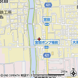 兵庫県姫路市勝原区宮田12-6周辺の地図