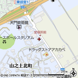 京進スクール・ワン　枚方山之上教室周辺の地図