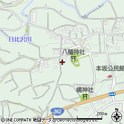 静岡県浜松市浜名区三ヶ日町本坂551-1周辺の地図
