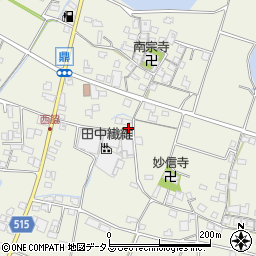 兵庫県加古川市西神吉町鼎周辺の地図