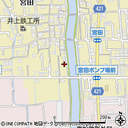 兵庫県姫路市勝原区宮田774-4周辺の地図