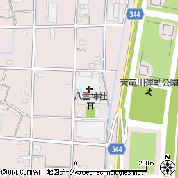 静岡県浜松市浜名区永島161周辺の地図