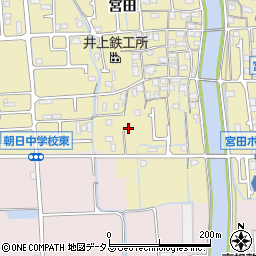 兵庫県姫路市勝原区宮田752周辺の地図