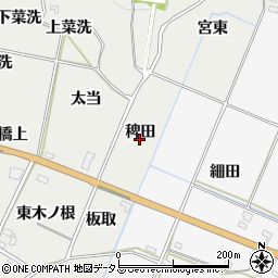 愛知県豊橋市石巻本町稗田周辺の地図