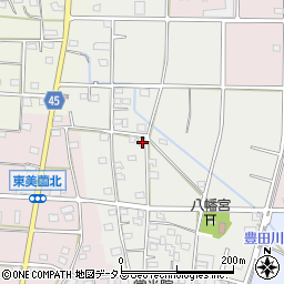 静岡県浜松市浜名区油一色247周辺の地図