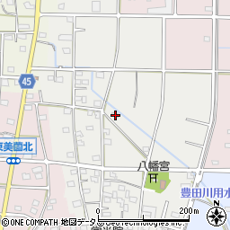 静岡県浜松市浜名区油一色305周辺の地図
