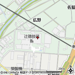 辻徳技研株式会社周辺の地図