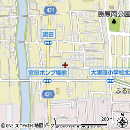 兵庫県姫路市勝原区宮田30-9周辺の地図