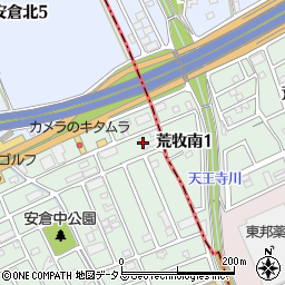 聖成荘周辺の地図