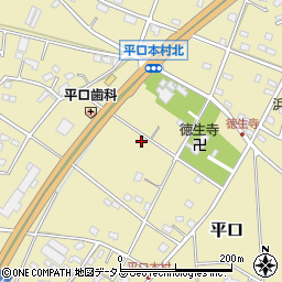 静岡県浜松市浜名区平口578周辺の地図