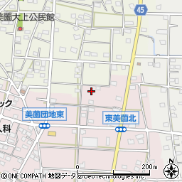 静岡県浜松市浜名区東美薗1628周辺の地図