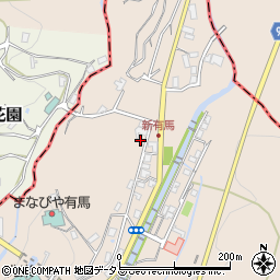兵庫県神戸市北区有馬町70周辺の地図