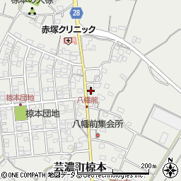 三重県津市芸濃町椋本1602周辺の地図