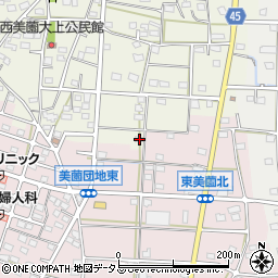 静岡県浜松市浜名区西美薗2276周辺の地図