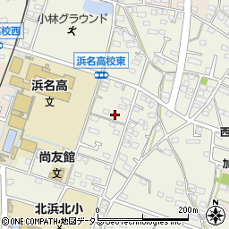 静岡県浜松市浜名区西美薗2982-6周辺の地図