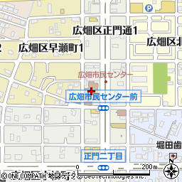 姫路市広畑支所周辺の地図
