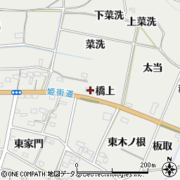愛知県豊橋市石巻本町橋上周辺の地図