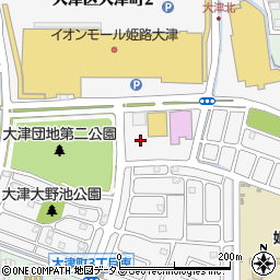 兵庫県姫路市大津区大津町周辺の地図