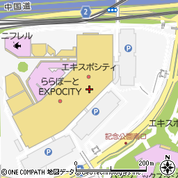 大阪府吹田市千里万博公園2周辺の地図