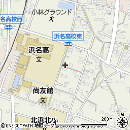 静岡県浜松市浜名区西美薗2981周辺の地図