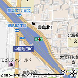 西日本高速道路株式会社　関西支社中国池田料金所周辺の地図