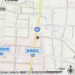 静岡県浜松市浜名区東美薗1612周辺の地図