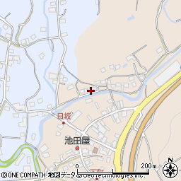静岡県掛川市日坂848周辺の地図