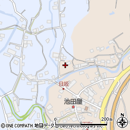 静岡県掛川市日坂862周辺の地図
