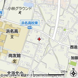 静岡県浜松市浜名区西美薗2984-3周辺の地図