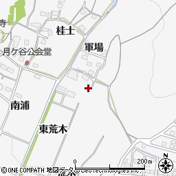 愛知県豊橋市嵩山町東荒木8周辺の地図