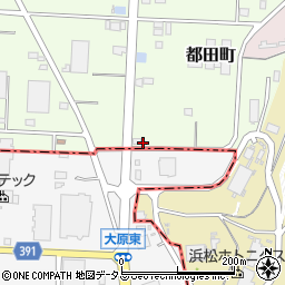 静岡県浜松市浜名区都田町9615周辺の地図