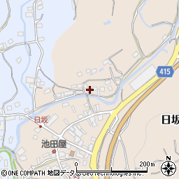 静岡県掛川市日坂826周辺の地図