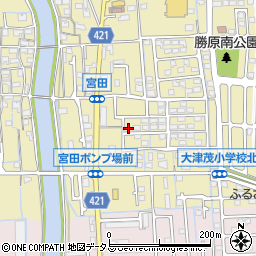 兵庫県姫路市勝原区宮田30-7周辺の地図