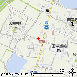 兵庫県加古川市西神吉町鼎165周辺の地図