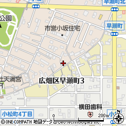 兵庫県姫路市広畑区小坂301-1周辺の地図
