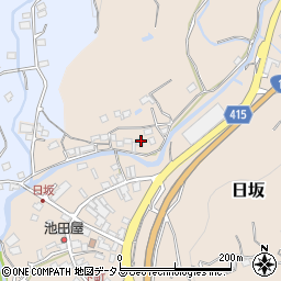 静岡県掛川市日坂822-1周辺の地図