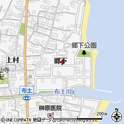 愛知県知多郡美浜町布土郷下81周辺の地図
