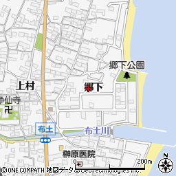 愛知県知多郡美浜町布土郷下80周辺の地図