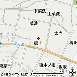 愛知県豊橋市石巻本町菜洗周辺の地図