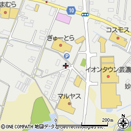 三重県津市芸濃町椋本3008周辺の地図